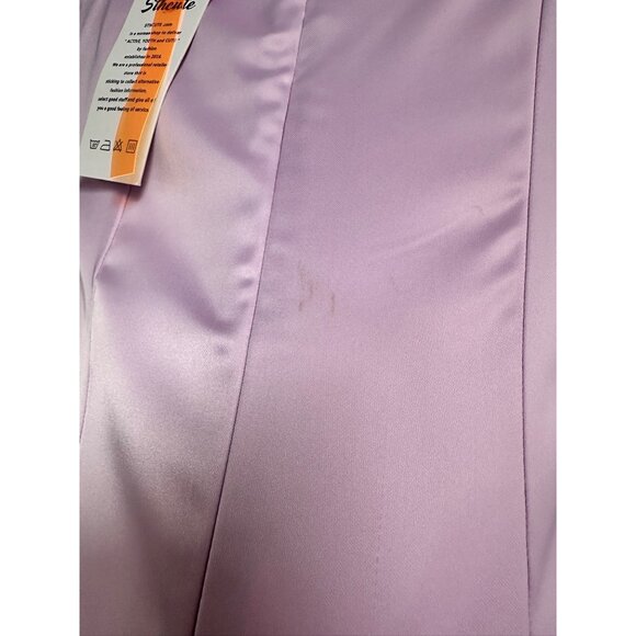 NWT Lavendar Sthcute Charmaine Romantic Square Neck A-Line Mini Dress Size XS - Picture 7 of 12